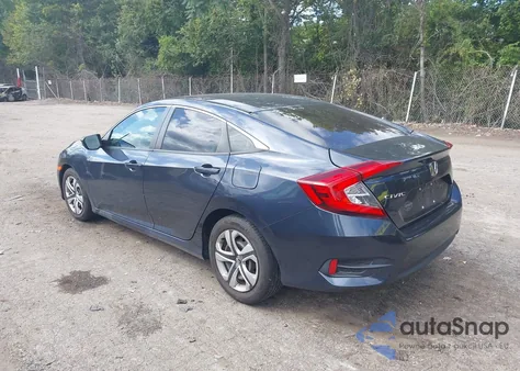2017 Honda Civic Lx from USA, damaged, VIN 19XFC2F51HE081190